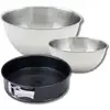 Image de Set De 4 Ustensiles De Pâtisserie Moule À Gâteaux Bols Et Spatule Perfectback+ Perfectback+ Zenker Perfectback+