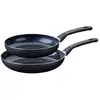 Image de Set de 2 poêles antiadhésives céramique 24 et 28 cm fackelmann brandao 9429350B88
