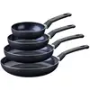 Image de Set de 4 poêles antiadhésives céramique 16, 20, 24 et 28 cm fackelmann brandao 9429750B88