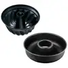 Image de Moule A Kouglofs Et Moule A Savarin - Zenker - Black Metallic - 25 Et 28 Cm