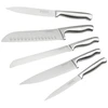 Image de Ensemble De 5 Couteaux De Cuisine Professionnels - Nirosta - Inox - 24 A 33,5 Cm
