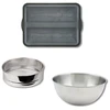 Image de Set Baguettes Zenker 3 Pièces Moule Silicone Acier Inox Gris Noir 2 Baguettes