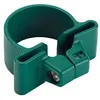 Image de Colliers De Serrage Universel 4 Pièces Pour Poteau De Grillage Rigide - Vert - Dirickx Industries
