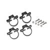 Image de Lot de 4 colliers Arista gris H.3 x P.15 cm