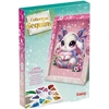 Image de Kit Sequins Collection Sequins Plastique Turquoise Rose Blanc Lansay Lan20316