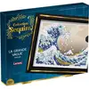 Image de Kit Loisir Créatif - Collection Sequins La Grande Vague Hokusai - Dès 14 Ans