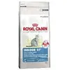 Image de Croquettes pour chats - Royal Canin - Indoor 27 - 10 kg - Saveur Maïs Riz Volaille - Boules de poils