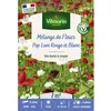 Image de Vilmorin Pop Love Rouge et Blanc - 7 m² - Mélange de fleurs