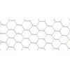 Image de Grillage métallique triple torsion - NORTENE - Galvanex 13 - Acier galvanisé - 1 x 250 m - Maille 13 x 07 mm