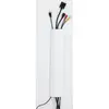 Image de Goulotte Cache-câbles Erard Slim Blanc 110 Cm Sorties Centrale Ou Latérale