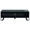 Image de Meuble Tv Erard Naga 1400 Carbon 037411 Verre Trempé Qi 4 Usb