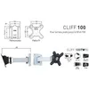 Image de ERARD - SUPPORT MURAL ECRAN PLAT ORIENTABLE ET  