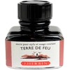 Image de Herbin Encre Traditionnelle À Stylo En Flacon 'd' 30ml Terre De Feu
