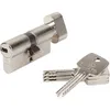Image de BRICARD ASTRAL 15711 Cylindre 30+30 mm à bouton laiton nickelé niveau de sécurité 3