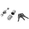 Image de Jeu de cylindre - BRICARD - SUPERSURETE 812000 - chromé - Ø26 mm - protège-pompe anti-effraction