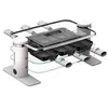 Image de Raclette - LAGRANGE - TRANSPARENCE - 6 personnes - Verre trempé - Blanc et gris