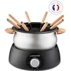 Image de Appareil à Fondue - LAGRANGE - 349013 - 900 W - Cuve alu anti-adhésive - 8 fourchettes