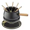Image de Set À Fondue Heritage Aluminium Antiadhésif Noir 27,7 X 27,6 X 33,9 Cm Lagrange