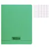 Image de CLAIREFONTAINE Calligraphe Cahier Piqué Polypro Vert 17 x 22 cm 96 Pages