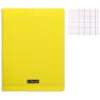 Image de Cahier - Calligraphe - 24x32 cm - 48 pages - Grands carreaux - Couverture polypro Jaune