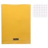Image de Clairefontaine Cahier Polypro 8000 - 24 x 32 cm 96 pages 90 g/m² - Orange petits carreaux 5x5