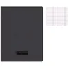 Image de Cahier - 17x22(cm) - Grands carreaux - 48 pages - Polypro - sans spirale - Noir