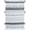 Image de Tapis - THE RUG REPUBLIC - Callista - 120 x 180 cm - blanc/noir - motif berbère