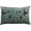 Image de Coussin Ariane Pétrole - Feuillage