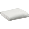 Image de Drap Housse Zeff En Lin Blanc - 140x190 Cm Avec Bonnet 30 Cm