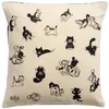 Image de Coussin Dubout Les chatons Winkler 45 X 45 ECRU