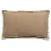 Image de Coussin Galet Vivaraise Laly - 30x50 Cm (lin-coton)