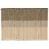 Image de Tapis en jonc de mer karan carbone 60 x 90 cm