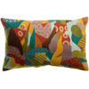 Image de Coussin Brodé Vivaraise - Motif Minéral - 40x65 Cm