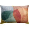 Image de Coussin Brodé Multicolore Vivaraise - 40 X 65 Cm