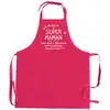 Image de Tablier de cuisine ma recette de super maman recyclé rose 72 x 90 2460135000