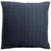 Image de Coussin Swami Vivaraise - Coton 100% - Bleu Marine - 45x45 Cm