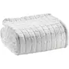 Image de Jeté De Lit Swami En Coton 100% - Blanc - 240 X 260 Cm