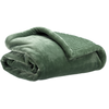 Image de Plaid Michka Vivaraise - Couvre-lit Doux Double Face 180x220 Cm En Polyester Beige