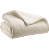 Image de Plaid Michka Neige - Couvre-lit Doux Double Face En Polyester 180x220 Cm
