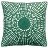 Image de Coussin brodé Noa epicea 45 x 45 cm Vivaraise.