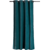 Image de Rideau Vivaraise En Coton 100% - Thème Fara - Couleur Paon - 135 X 280 Cm