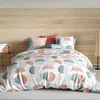Image de Housse De Couette 220x240 Cm + 2 Taies D'oreiller 65x65 Cm Coton Halley