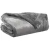 Image de Plaid Domestique Tender En Polyester Gris - 150 X 200 Cm