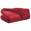 Image de Plaid Domestique Vivaraise Tender En Polyester, Couleur Rubis - 150 X 200 Cm