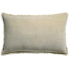 Image de Coussin Uni Vivaraise En Velours De Coton - 40 X 65 Cm