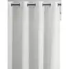 Image de Rideau En Lin Zeff Blanc - 140 X 280 Cm
