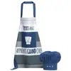 Image de Set Tablier Toque Enfant Indigo Accessoire De Cuisine Ludique Pour Jeunes Chefs - Flor - - Import > Dsm