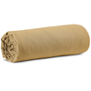 Image de Drap Housse Calita Vivaraise - Coton 100% - Or - Taille 140x190 Cm Avec Bonnet 30 Cm
