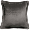 Image de Coussin Décoratif Tender Vivaraise - 50x50 Cm En Polyester Gris Asphalte