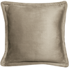 Image de Coussin Décoratif Tender Vivaraise - Polyester 100% - Couleur Galet - 50x50 Cm